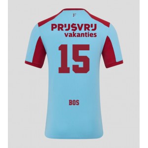 Feyenoord Jordan Bos #15 Jalkapallovaatteet Kolmaspaita 2025-26 Lyhythihainen